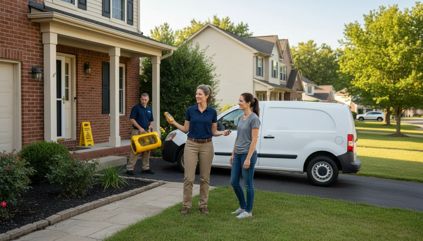 Water restoration image for Home Water Damage Repair in Alderson, WV